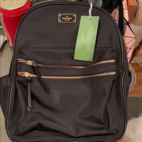 kate spade backpack with side pockets